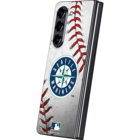 MLB Seattle Mariners Game Ball Galaxy Z Fold5 5G Skin