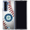 MLB Seattle Mariners Game Ball Galaxy Z Fold6 Clear Case