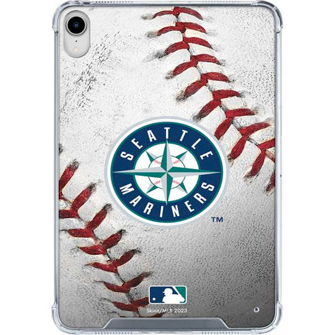 MLB Seattle Mariners Game Ball iPad 11th Gen (2025) Clear Case
