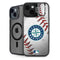 MLB Seattle Mariners Game Ball iPhone 15 Plus Kickstand Case