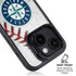 MLB Seattle Mariners Game Ball iPhone 15 Plus Kickstand Case