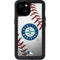 MLB Seattle Mariners Game Ball iPhone 15 Plus Waterproof Case