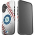 MLB Seattle Mariners Game Ball iPhone 16 Plus Impact Case
