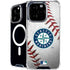 MLB Seattle Mariners Game Ball iPhone 16 Pro Max MagSafe Case