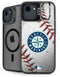 MLB Seattle Mariners Game Ball iPhone 16e Kickstand Case