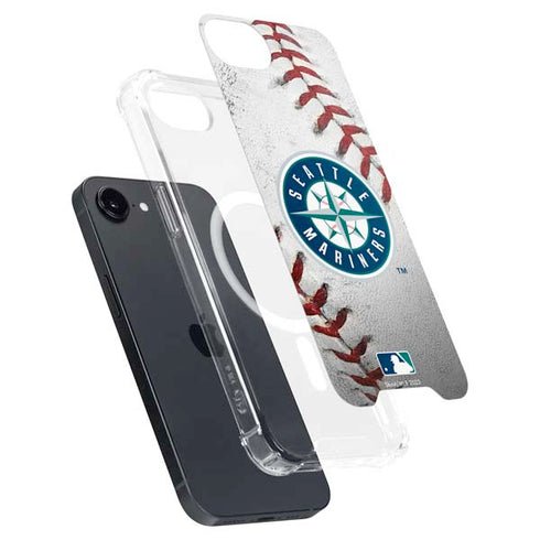 MLB Seattle Mariners Game Ball iPhone 16e MagSafe Case