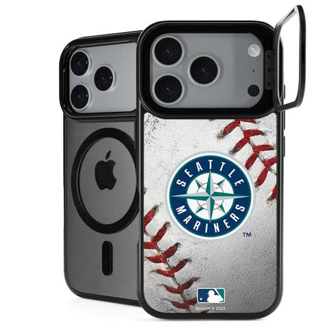 MLB Seattle Mariners Game Ball iPhone 18 Pro Max Kickstand Case