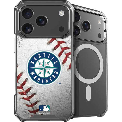 MLB Seattle Mariners Game Ball iPhone 18 Pro Max MagSafe Case