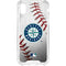 MLB Seattle Mariners Game Ball iPhone XS Clear Case