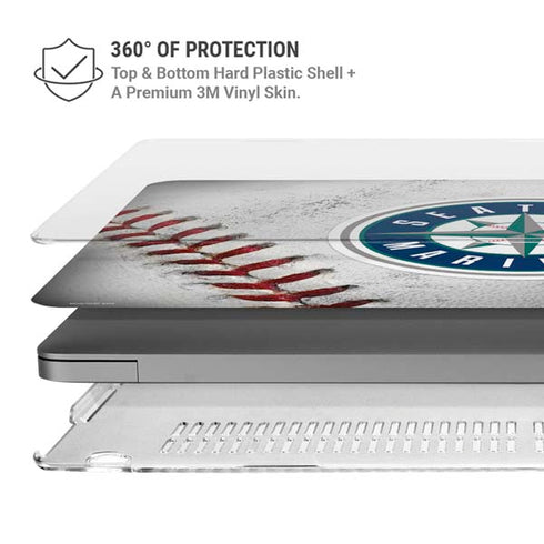 MLB Seattle Mariners Game Ball MacBook Cases
