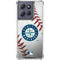 MLB Seattle Mariners Game Ball Moto G 5G (2025) Clear Case
