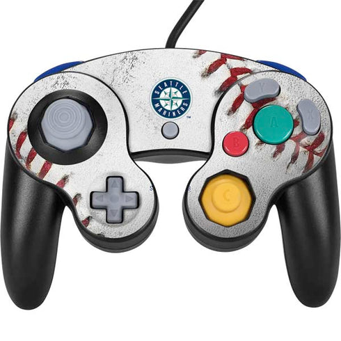 MLB Seattle Mariners Game Ball Nintendo Skins