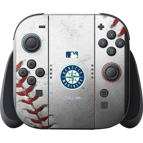 MLB Seattle Mariners Game Ball Nintendo Switch 2 (2025) with Joy-Con Skin