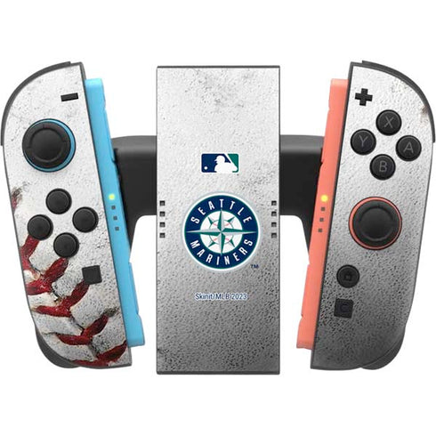 MLB Seattle Mariners Game Ball Nintendo Switch 2 (2025) Joy-Con Controller Skin