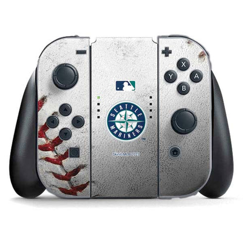 MLB Seattle Mariners Game Ball Nintendo Skins