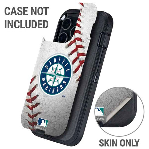 MLB Seattle Mariners Game Ball Otterbox Defender iPhone Skin