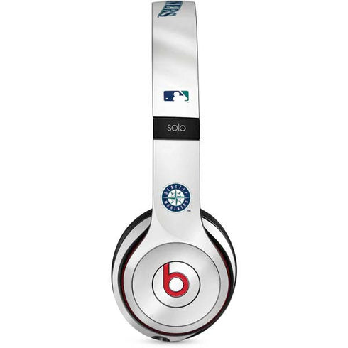 MLB Seattle Mariners Home Jersey Beats Solo 3 Wireless Skin