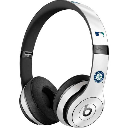 MLB Seattle Mariners Home Jersey Beats Solo 3 Wireless Skin