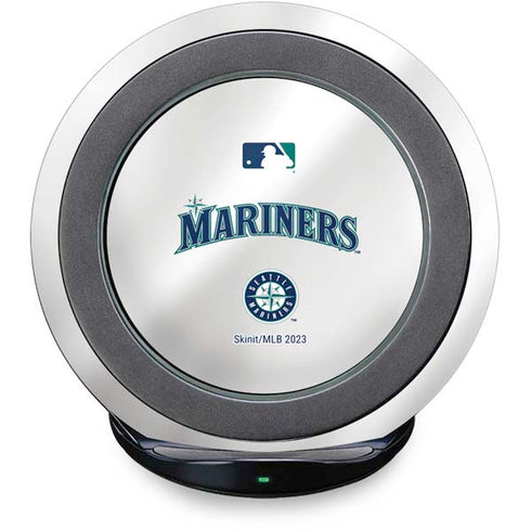MLB Seattle Mariners Home Jersey Fast Charge Wireless Charging Stand Skin