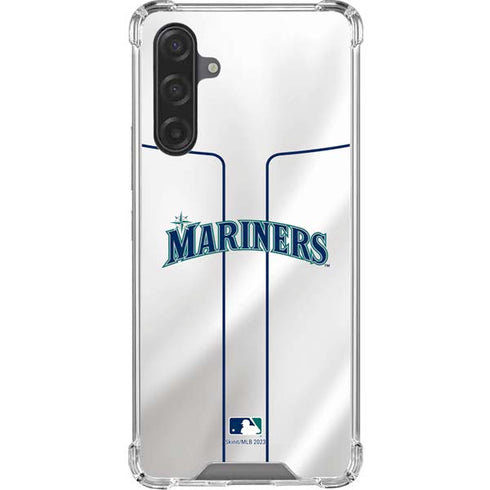 MLB Seattle Mariners Home Jersey Galaxy A17 Clear Case