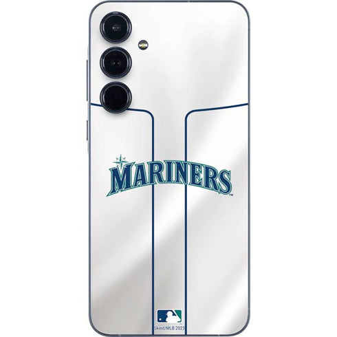 MLB Seattle Mariners Home Jersey Galaxy A35 5G Skin