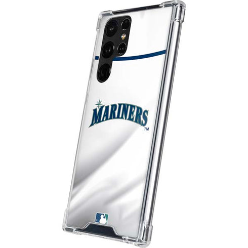 MLB Seattle Mariners Home Jersey Galaxy S23 Ultra Clear Case
