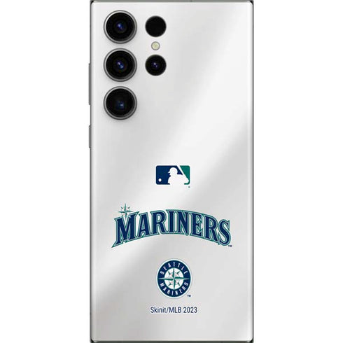 MLB Seattle Mariners Home Jersey Galaxy Skins