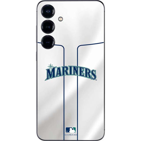 MLB Seattle Mariners Home Jersey Galaxy S25 Plus Skin