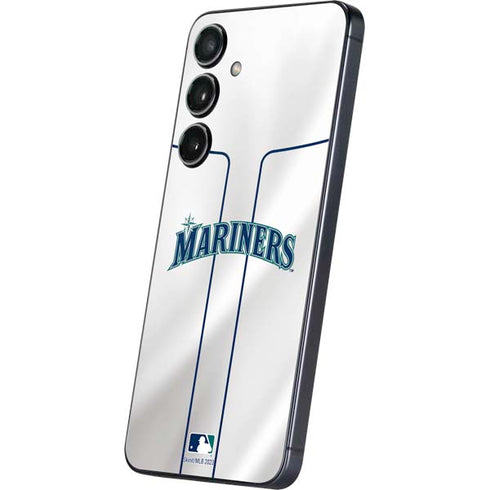 MLB Seattle Mariners Home Jersey Galaxy S25 Plus Skin
