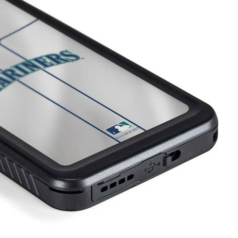 MLB Seattle Mariners Home Jersey Galaxy S24 Plus Waterproof Case