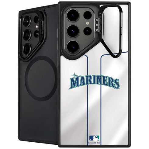 MLB Seattle Mariners Home Jersey Galaxy S24 Ultra Kickstand Case