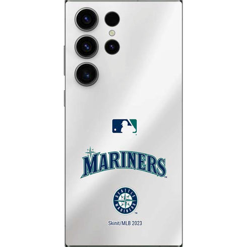 MLB Seattle Mariners Home Jersey Galaxy S25 Ultra Skin
