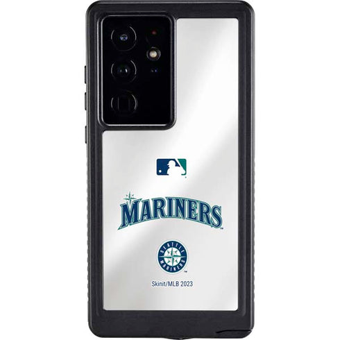MLB Seattle Mariners Home Jersey Galaxy S24 Ultra Waterproof Case