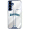 MLB Seattle Mariners Home Jersey Galaxy S25 Plus Clear Case