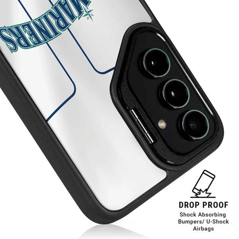 MLB Seattle Mariners Home Jersey Galaxy S26 Kickstand Case