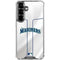 MLB Seattle Mariners Home Jersey Galaxy S26 Plus Clear Case