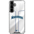 MLB Seattle Mariners Home Jersey Galaxy S26 Plus Clear Case
