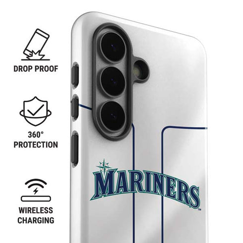 MLB Seattle Mariners Home Jersey Galaxy S26 Plus Impact Case