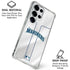 MLB Seattle Mariners Home Jersey Galaxy S26 Ultra Clear Case