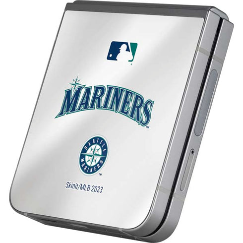 MLB Seattle Mariners Home Jersey Galaxy Z Flip6 Skin