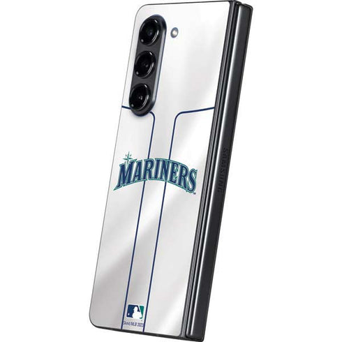 MLB Seattle Mariners Home Jersey Galaxy Z Fold5 5G Skin