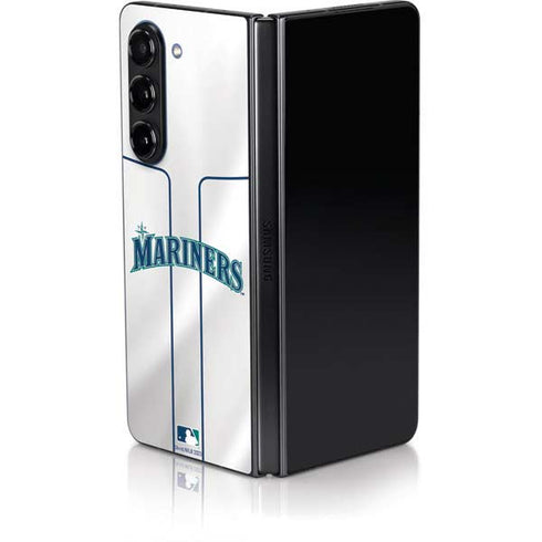 MLB Seattle Mariners Home Jersey Galaxy Z Fold5 5G Skin