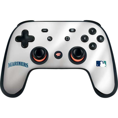 MLB Seattle Mariners Home Jersey Google Stadia Controller Skin