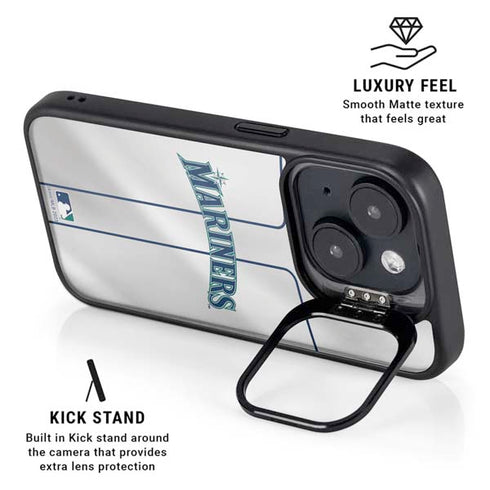MLB Seattle Mariners Home Jersey iPhone 14 Kickstand Case