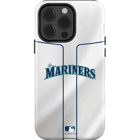 MLB Seattle Mariners Home Jersey iPhone 15 Pro Impact Case