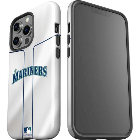 MLB Seattle Mariners Home Jersey iPhone 15 Pro Impact Case