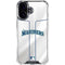MLB Seattle Mariners Home Jersey iPhone 16 Clear Case