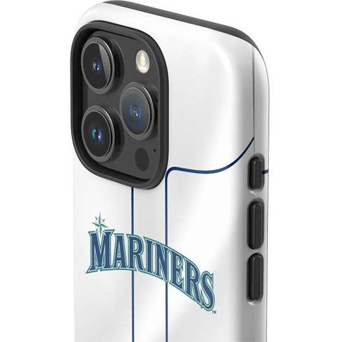 MLB Seattle Mariners Home Jersey iPhone 16 Pro Impact Case
