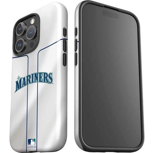 MLB Seattle Mariners Home Jersey iPhone 16 Pro Max Impact Case