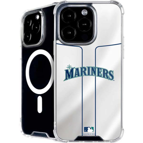 MLB Seattle Mariners Home Jersey iPhone 16 Pro Max MagSafe Case